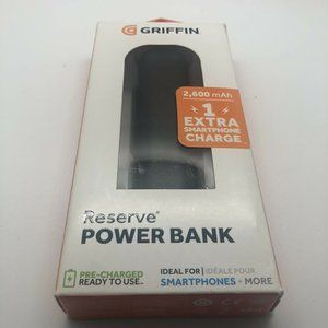 Griffin 2,600 mAh Reserve Power Bank Portable USB